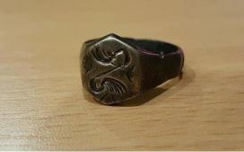 A Hatvany Lajos Múzeum gyűjteményében található gyűrű a késő középkorból