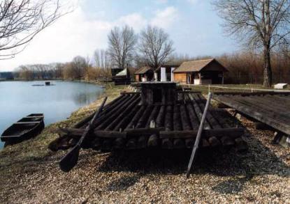 Exhibition representing the Tiszanian wood processing