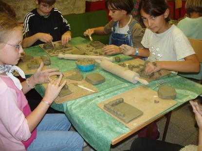 Museum educational classes and activity