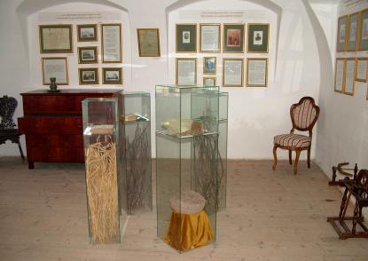 Inside the museum