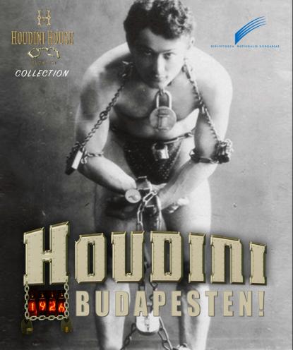 Harry Houdini kiállítás, plakát