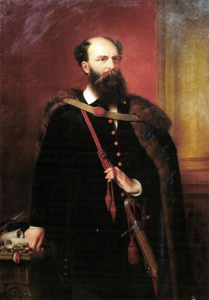 Barabás Miklós (1818-1898): Batthyány Lajos portréja. 1883. Olajfestmény\r\n