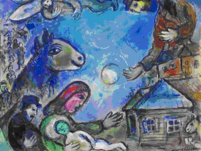 Chagall: A kék falu