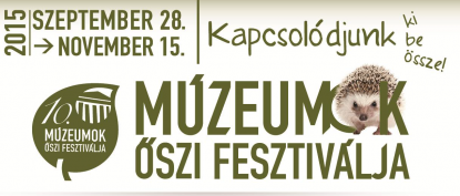 Múzeumok Őszi Fesztiválja 2015, logó