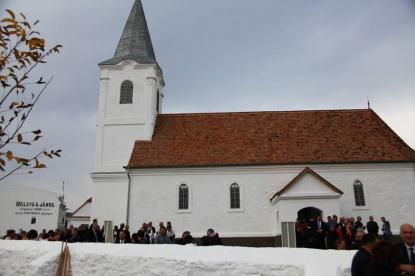 A Nyárádgálfalvi templom a Skanzen Erdélyi épületegyüttesében A Nyárádgálfalvi templom a Skanzen Erdélyi épületegyüttesében