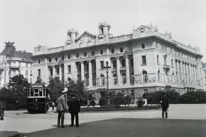 Az Osztrák-Magyar Bank épülete, 1907, Fortepan/Schmidt Albin, 86340