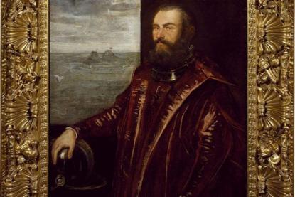 Az egyik ellopott remekmű, Tintoretto: Egy velencei admirális portréja