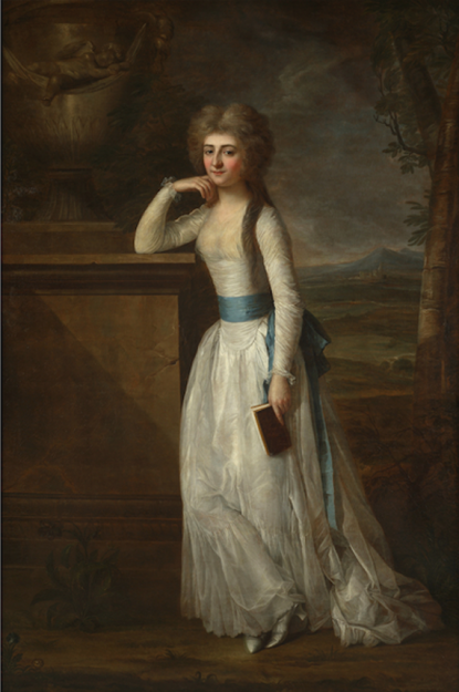 Georg Weikert (1749-1799): Károlyi Józsefné, Elisabeth Waldstein-Wartenberg. 1789