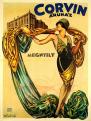 Megnyílt a Corvin Áruház, Faragó Géza plakátja, 1926