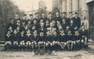 Kondor Béla a Pestszentlőrinci Magyar Királyi Állami Gimnázium tanulója (második sor, jobbról második) 1941