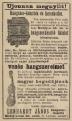 Lenhardt hirdetése a Pécsi Napló 1903. július 12-i számában