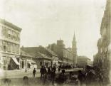 A Nagymező utca eleje 1873 körül, Budapest
