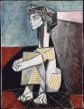 Pablo Picasso: Jacqueline összetett karral 1954