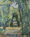 Paul Cezanne: Avenueat Chantilly, 1888