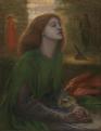 Dante Gabriel Rossetti (1828-1882): Beata Beatrix, 1864–1870 körül, olaj, vászon