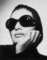 Robert La Roche, Napszemüveg, Modell S-86, Reklámkampány, női kollekció, fényképezte Gerhard Heller (Fotómodell: Cordula Reyer), 1990 körül
