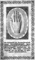 Szent Anna keze az imakönyvben