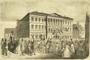 A pesti Vármegyeháza, 1861 (Vasárnapi Ujság)