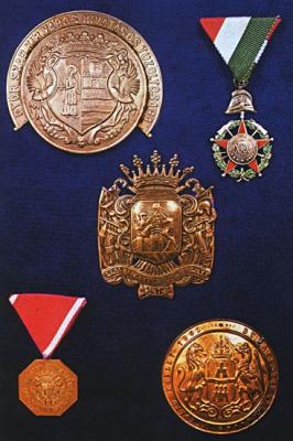 Hungarian Firefighter Coins  