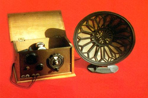 Amatőr rádió GRAWOR hangszoróval - 1932-ből