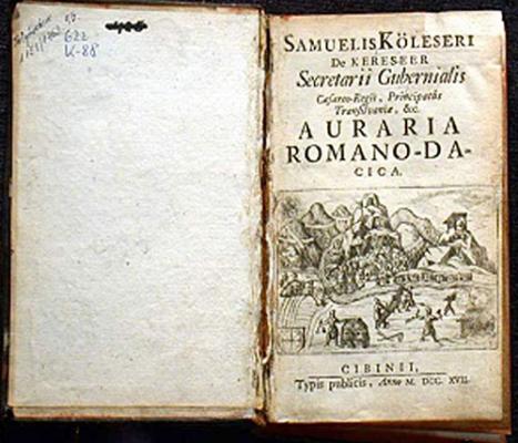 Auraria Romano-Dacica: Sámuel Kölesi, 1717, Nagyszeben