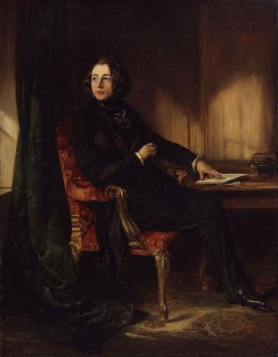 Daniel Maclise: Charles Dickens portréja, 1839.