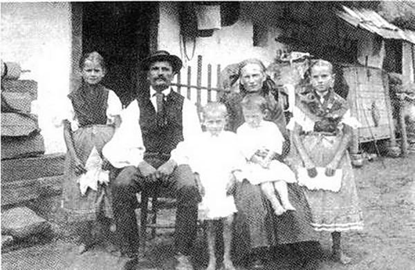 Parádi család 1910 körül