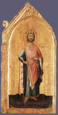 Simone Martini - Szent László 1326 körül