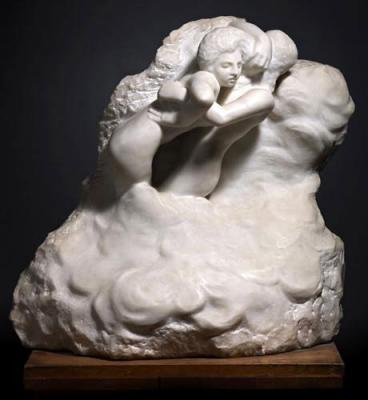 Auguste Rodin: Paolo és Francesca a felhőkben