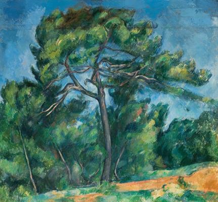 Paul Cezanne: A nagy fenyő, 1887–1889