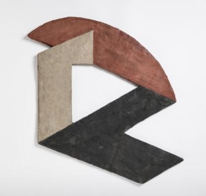 Térkonstrukció 18, 1923; színes beton relief, 53x64 cm;A Szépművészeti Múzeum (Budapest) tulajdona Térkonstrukció 18, 1923; színes beton relief, 53x64 cm;A Szépművészeti Múzeum (Budapest) tulajdona