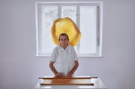Fátyol Viola: Mama tésztaglóriával, 2009, lambdaprint, papír (30x45 cm) 