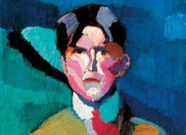 Nemes Lampért: Önarckép, 1911, vászon, olaj, 75x60 cm