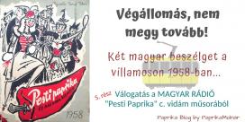 Pesti paprika: Végállomás