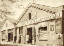Állami lakótelep lőszergyári épület Walter áruház
