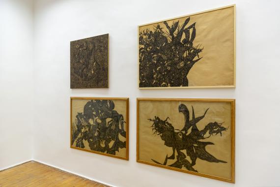 Vajda-kiállítás enteriőr