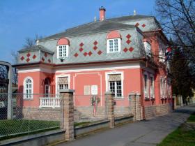 The reconstructed building The reconstructed building