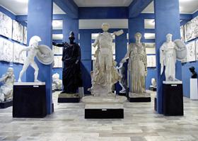 Inside the museum