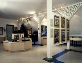 Inside the museum