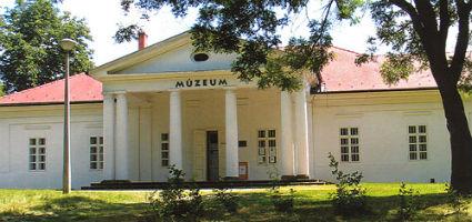 Szabadtéri felvétel a Kiss Pál Múzeumról