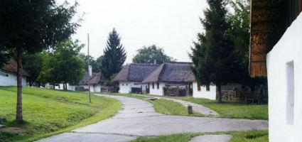 A múzeumfalu részlete