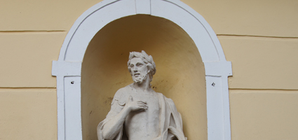 Szent Donát szobra,Kőszeg,Rajnis 12