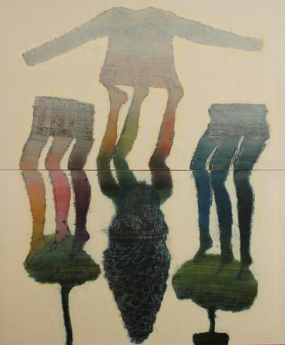 Szabó Dorottya.Helyezés. 2010. 180x150cm.olaj_vászon