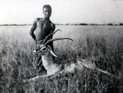 Kittenberger Kálmán fotója egy vadászatáról Kittenberger Kálmán fotója egy vadászatáról