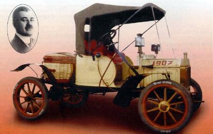 A Galamb József által tervezett T Ford makettje. A Galamb József által tervezett T Ford makettje.