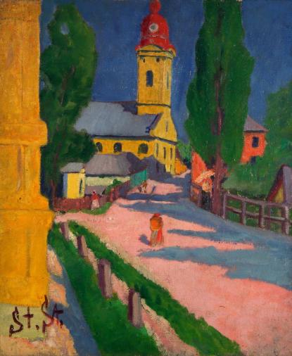 The Calvinist Church In Nagybánya, 1908