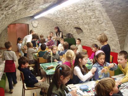 Museum educational classes and activity
