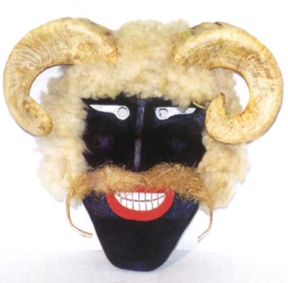 Kunovszky János életműdíjjal jutalmazott busóálarca Kunovszky János életműdíjjal jutalmazott busóálarca