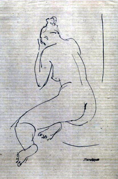 Sinoros-Szabó György: Egyperces akt Sinoros-Szabó György: Egyperces akt