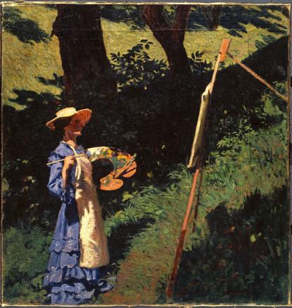 Ferenczy Károly: Festőnő